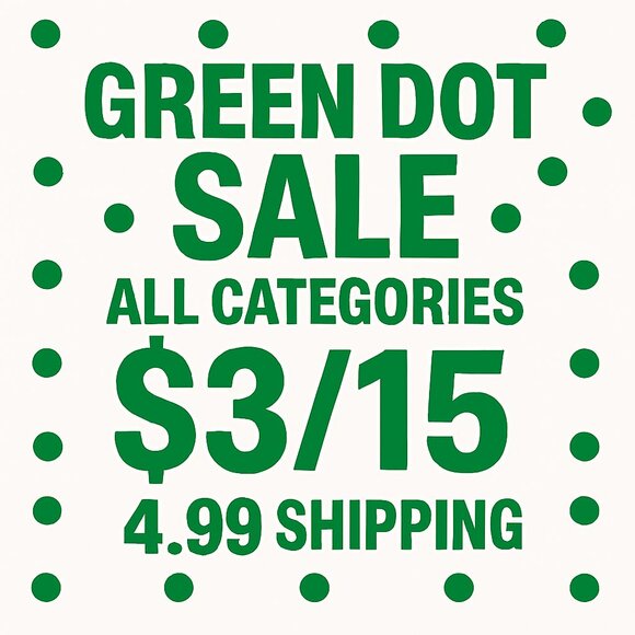 🟢3/$15 ALL CATEGORIES $4.99 Discounted Shipping FREE SHIPPING ON $35 PURCHASE - Picture 1 of 1